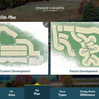 Site map displayed on a kiosk, providing a visual representation of the website's structure and navigation, allowing users to easily locate and access different sections and pages.